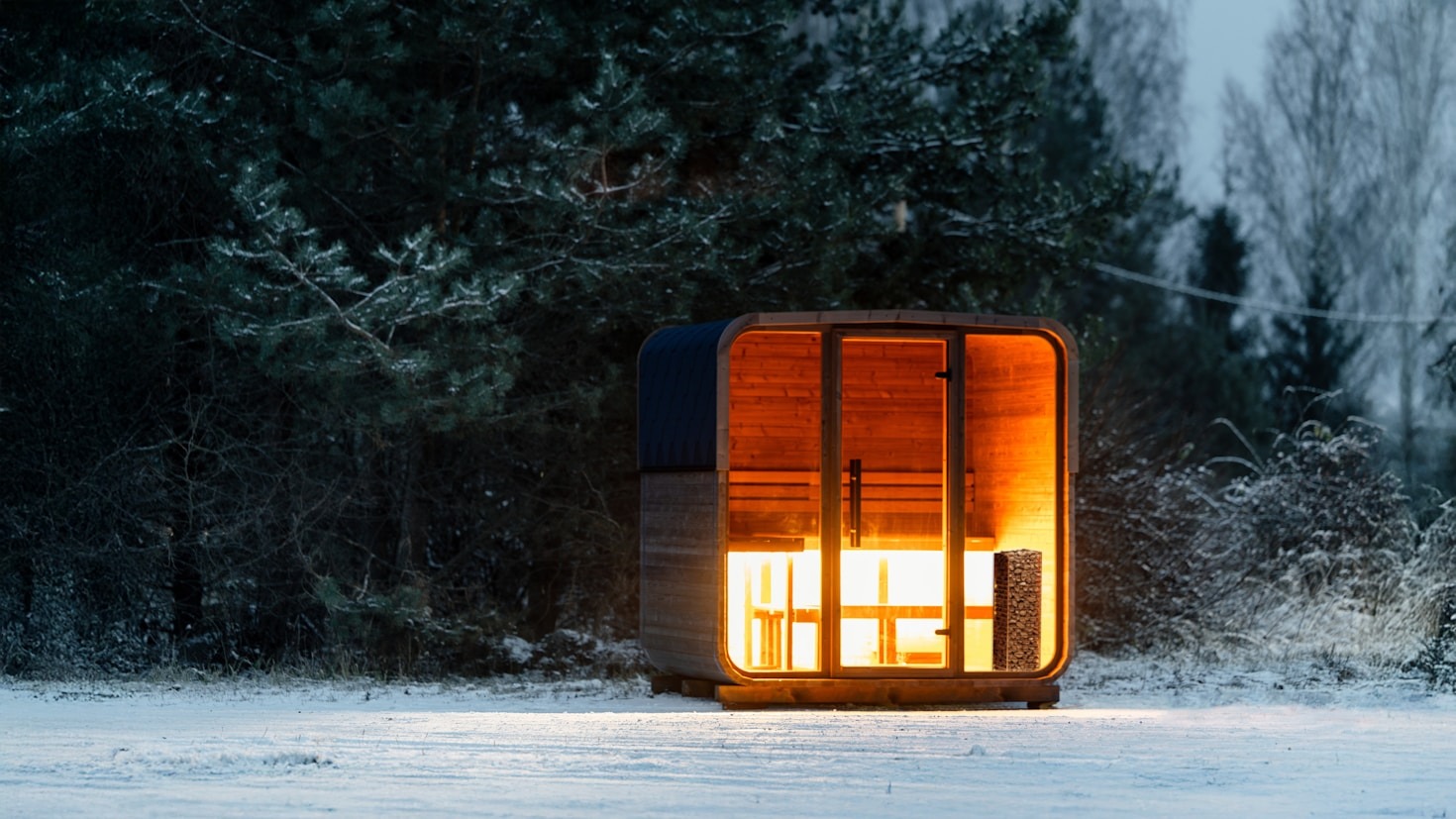 So einfach ist die Buchung einer mobilen Sauna